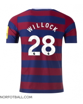 Billige Fotballdrakt Newcastle United Joe Willock #28 Replika Bortedrakt 2024-25 Kortermet